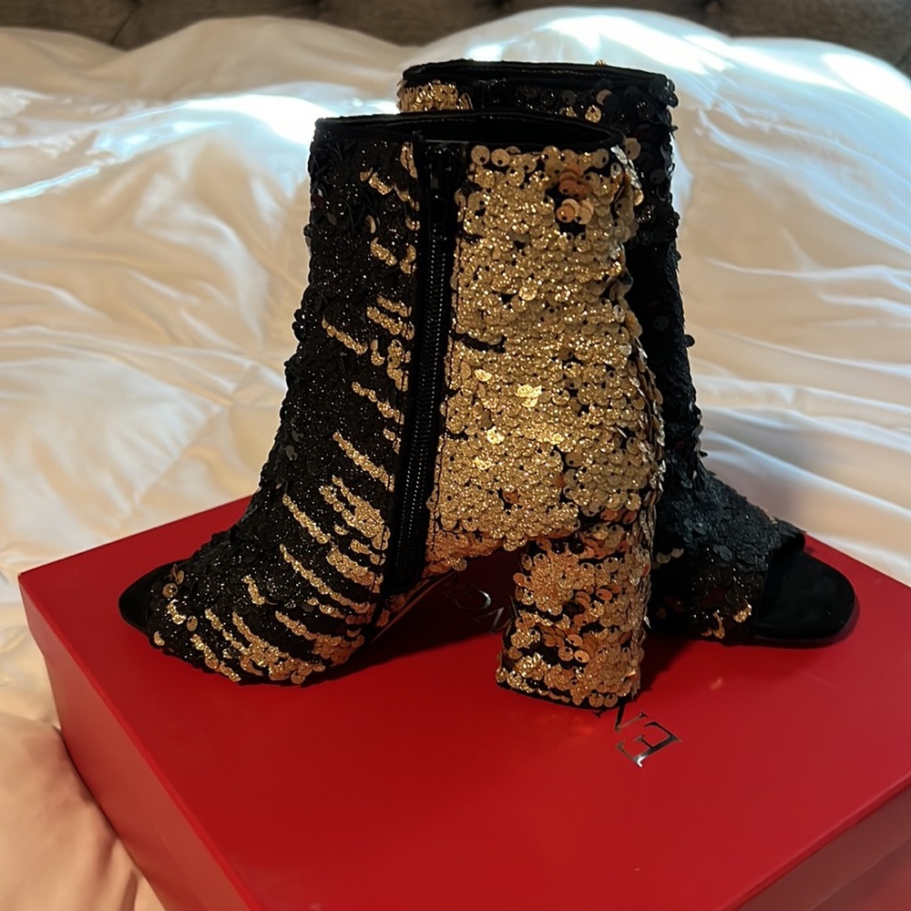 Enzo Angiolini Opened Toe Boot - image 3